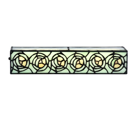 Tiffany Spiegellampe Auster LED